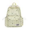 Schoolbag new ins style simple large capacity backpack polka dot bow design sense backpack versatile niche schoolbag women