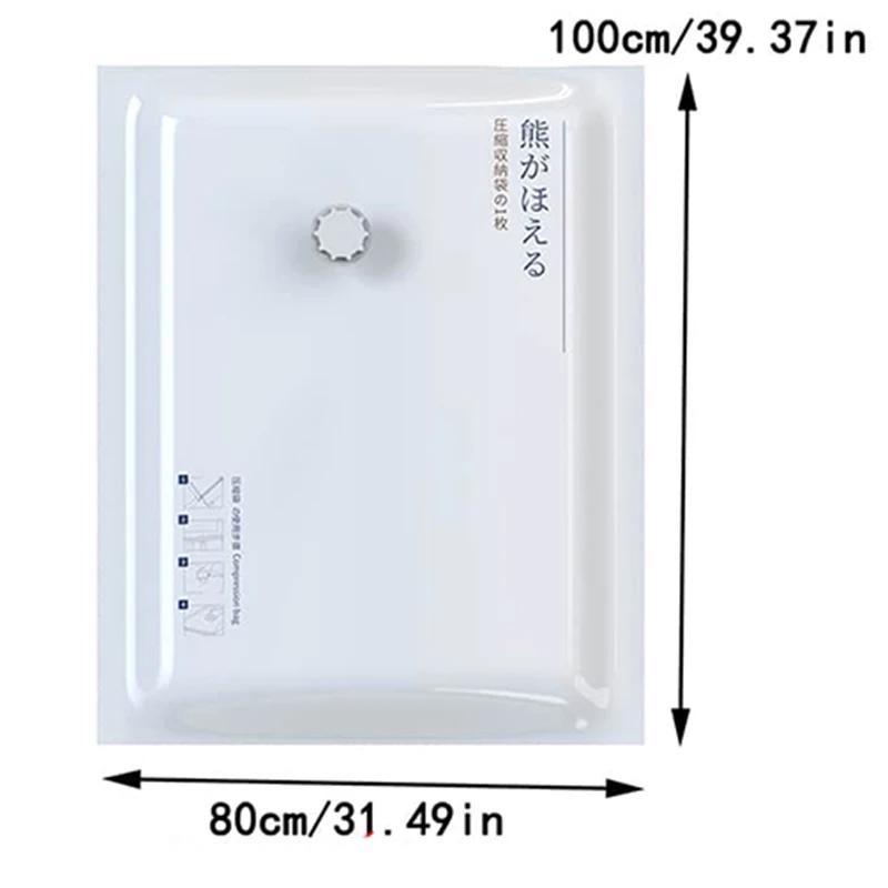 Vakuumbeutel zur Aufbewahrung von Kleidung Platzsparender Aufbewahrungsbeutel Zuhause Reise Komprimier Organizer Paket