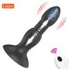 Remote Control Anal Plug Vibrator Thrusting Male Prostate Massage G-Spot Dildo Butt Plug Strong Suction Cup Sex Toys For Couple