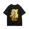 2026 Dragon Ball Joint Short-sleeved T-shirt Unisex's and Women's Dragon Ball Super Clothes Pure Cotton Comfortable and Casual