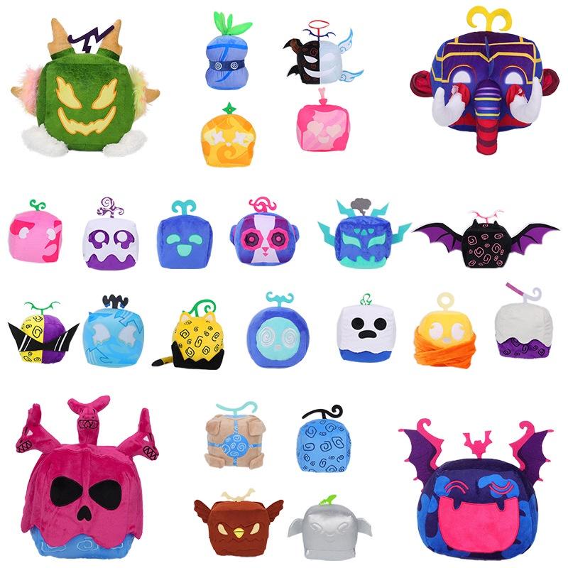 Game Blox Fruits Plush Toy Doll Pillow Room Decor Cartoon Kids Birthday Gift