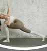 Women's Non-Slip Over-the-Knee Yoga Socks - Slim Fit, Combed Cotton, Warm Pilates Sports Mid-Tube Socks