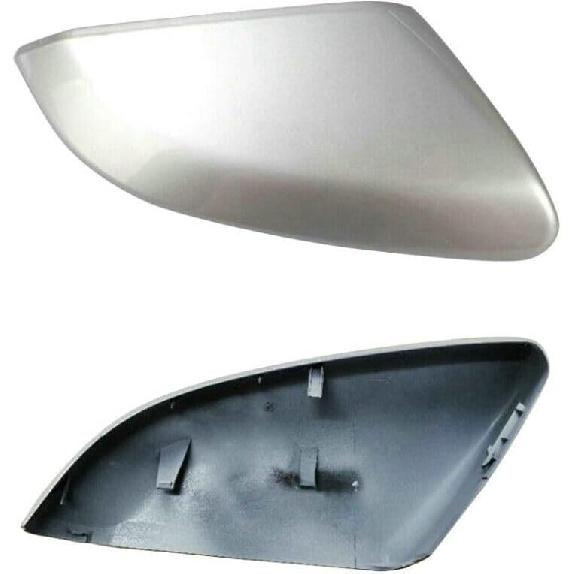 Silver Right Passenger Side Mirror Cap Cover For Honda Civic 2016 2017 2018 2019 2020 2021 Rearview Mirror Cap Replacement