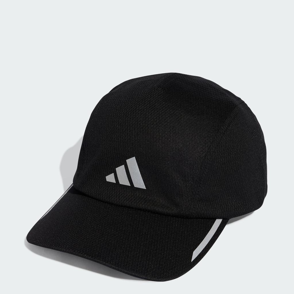 Adidas Running CC Mesh Unisex DWD16 Silver Cm Cap, Adult, Black/Reflective (JZ0504), 54.0