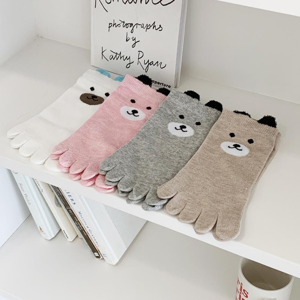 5 Pairs of Women s Pastel Alpaca Toe Sneaker Socks 5 pairs (excluding out of stock)