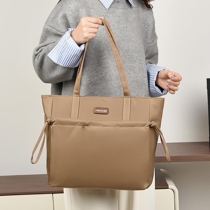 Simple and Large-capacity Single-shoulder Crossbody Bag, Handbag, Document Bag and Storage Bag