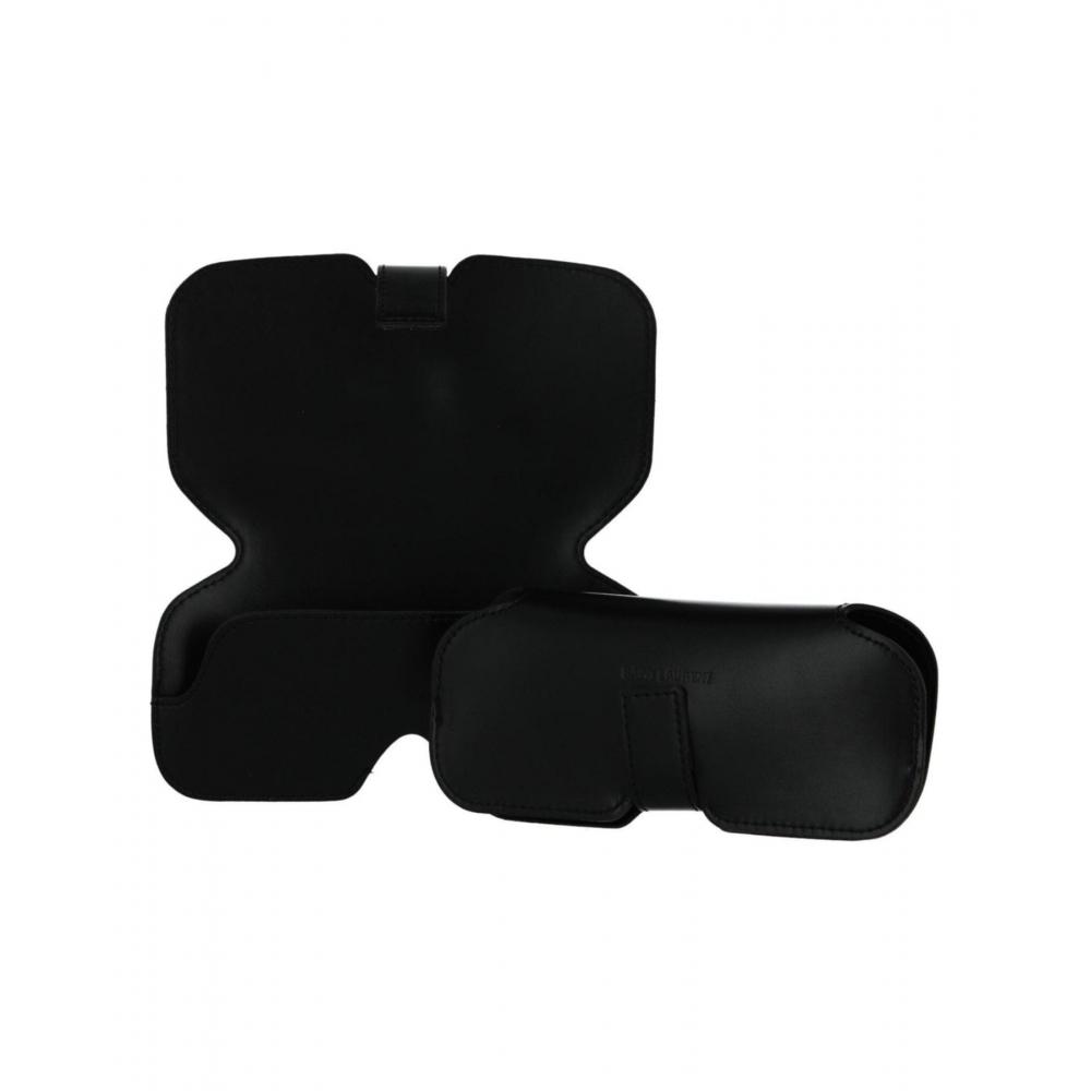 Saint Laurent Square Frame Recycled Acetate Sunglasses Grey