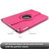 For iPad A16 360 Rotation PU Leather Stand Tablet Case Funad For iPad 11th Generation A3355 A3356 Smart Cover Coque