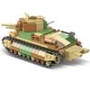 Military Weapon Building Blocks WWII Japanese Army Soldier Heavy Armored Vehicle Tank Camion Guns Cannon Bricks Doll Model Toys