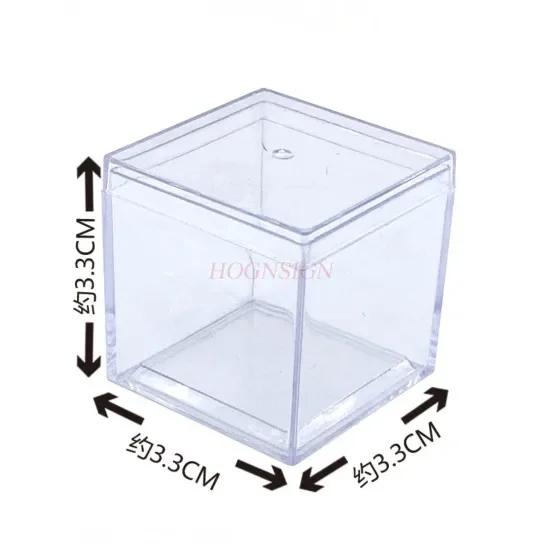 Mini Transparent Larval Spider Breeding Small Box Size Square