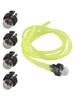 Pump Fuel Line String Trimmer Hose Accessories 5pcs Snap In For 683974
