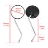 Rearview Mirrors Set M10 For Honda CRM125R XL125 250 NX250 XL600V XRV 650 750