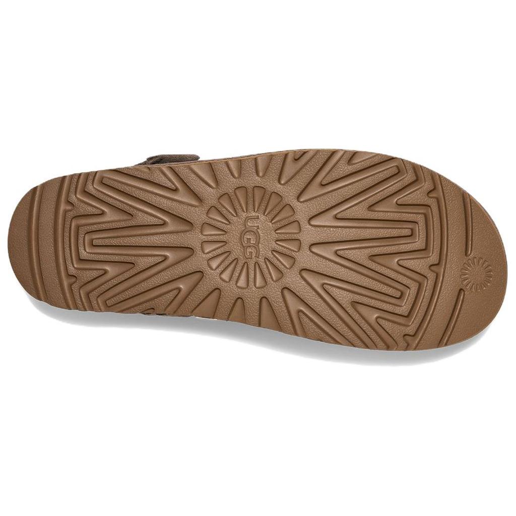 UGG Fashionable Minimalist One-Strap Sandals Women Sandals Brown Gray 1167399-SKP