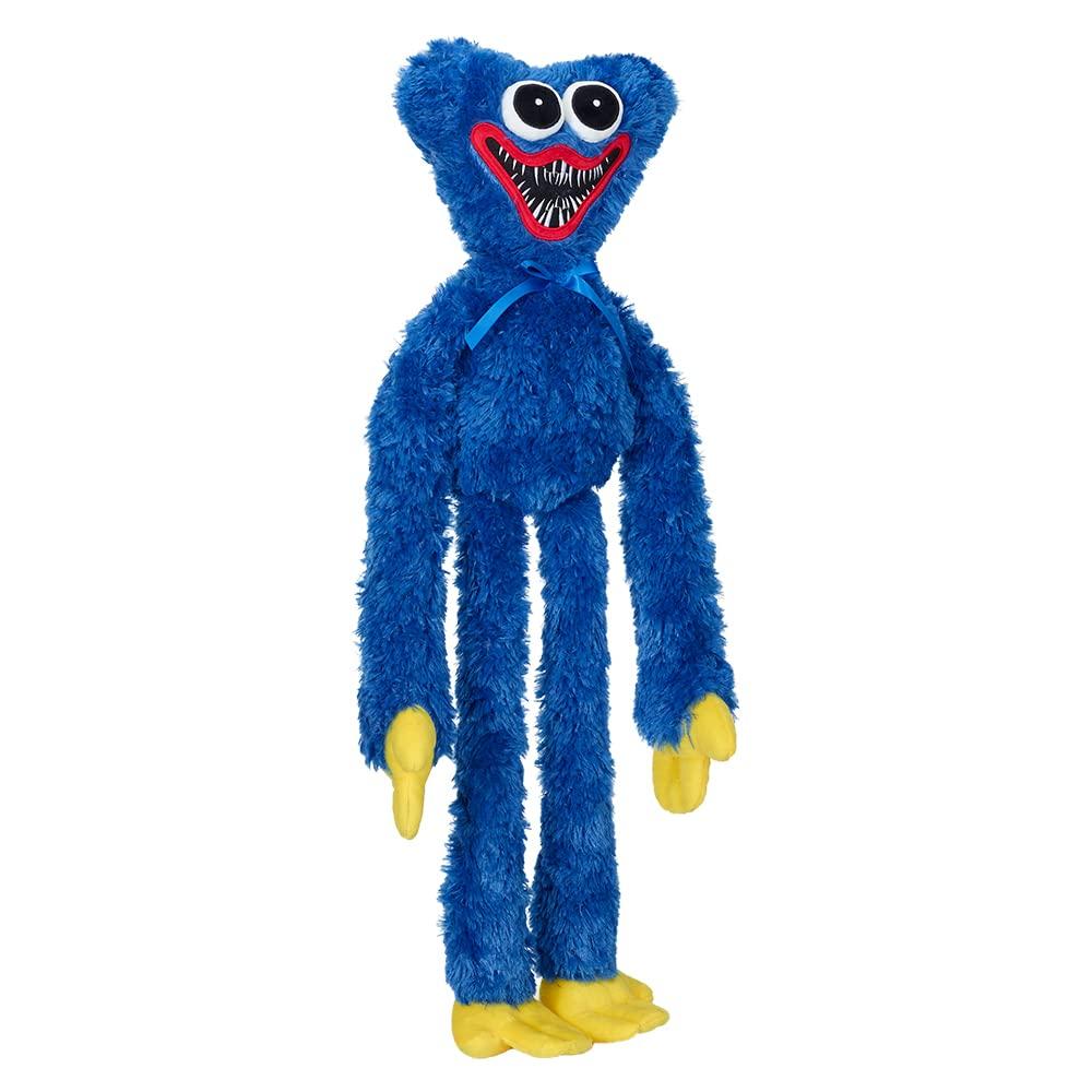 POPPY PLAYTIME Huggy Wuggy Giant Plush Toy, 32-inch Tall, Series 1, Officially Licensed, HP7701
