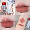 SHAQINUO Velvet Matte Lip Mud Soft Mist Mousse Lip Glaze Apple Long-lasting Non-sticky Makeup Cosmetics Lipstick