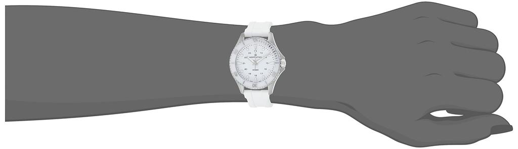 Hamilton H82221310 Women's Khaki Navy Scuba Quartz Watch with Official Warranty [Official Import]