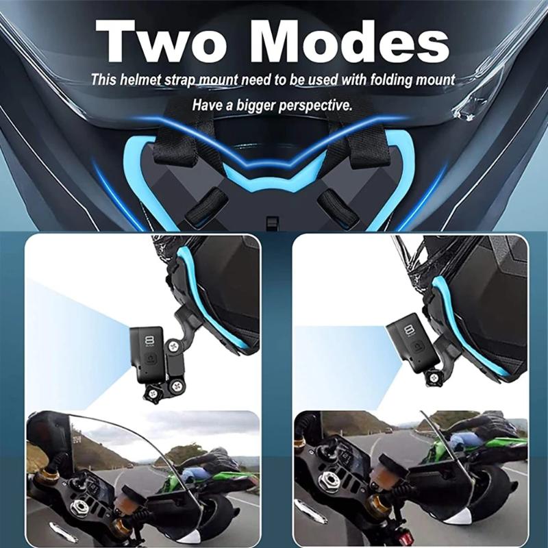 Helm-Kinnbefestigungsgurt für Action 6 5Pro Hero 13 12 11 Motorradhelm-Kinnhalter Kamera Zubehör