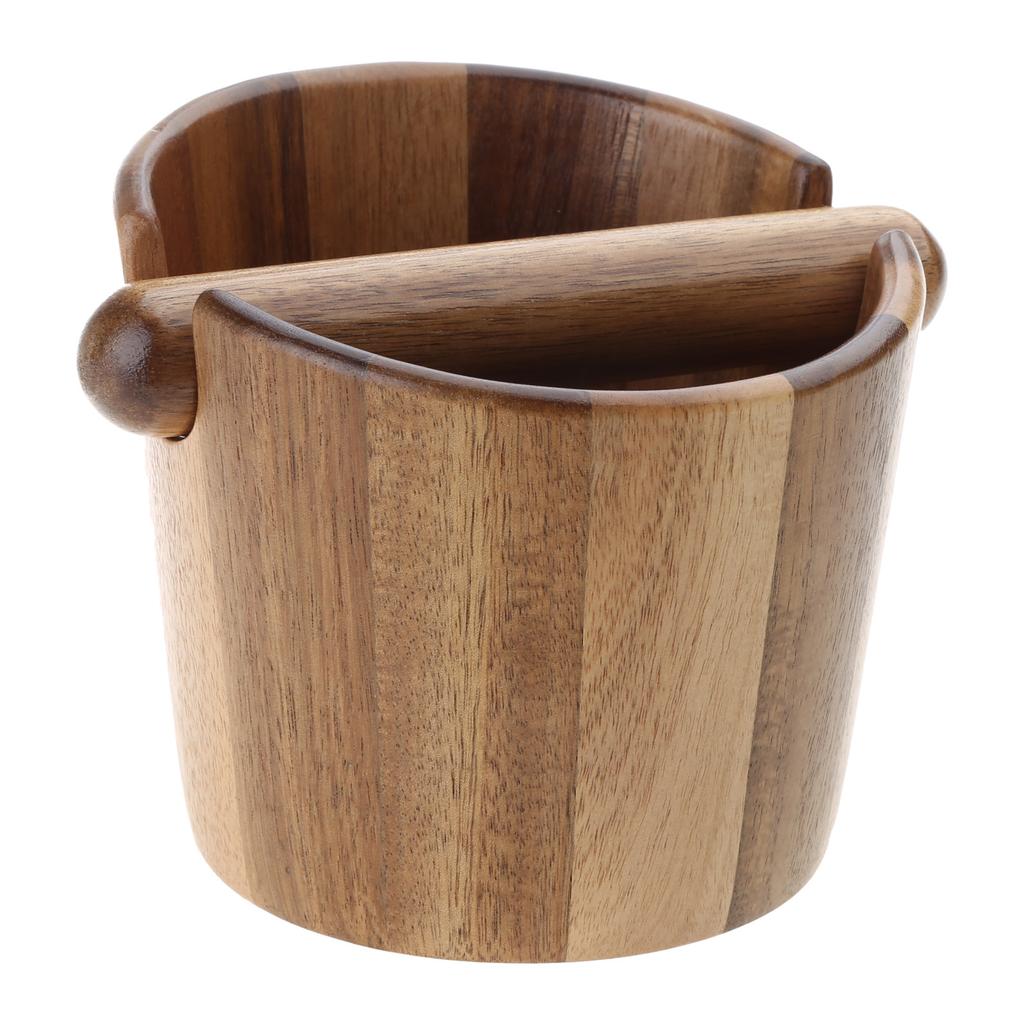 Pojemnik na fusy z kawy antypoślizgowy pojemnik na fusy z kawy ze zdejmowanym drążkiem do strącania, pojemnik na resztki, narzędzia do kawy, akcesoria do kawiarni, pojemnik