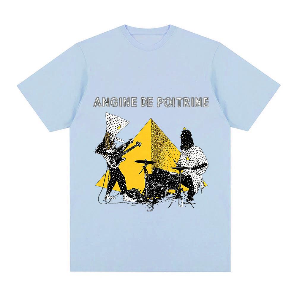 Angina Pectoris Grafikdruck T-Shirt 100% Baumwolle Oberteile Vol. Ii Tees Hip Hop Damen und Herren Lässige Mode Rundhals Oberteile Sommer T-Shirt