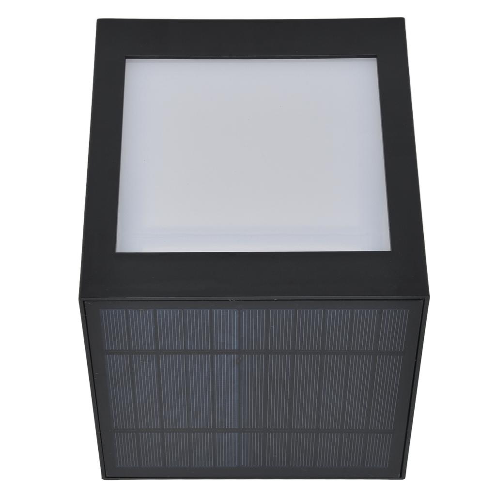 ABS Waterproof LED Solar Pillar Lamp Outdoor Courtyard Villas Garden Porch Stigma Light