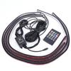 60cm 90cm 4Pcs Car Under Tune Underbody Remote Control LED Neon RGB Light