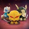 23 ס"מ חדש Slay The Spire 2 בובות קטיפה צעצוע מצויר חמוד רך פגם בובות ברזל שקט צעצוע קטיפה היקפי משחק לילדים מתנות