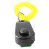 Dog Training Clicker Interactive Squeaky Comfortable Universal Training Clicker Ring for Dogs Cats Black