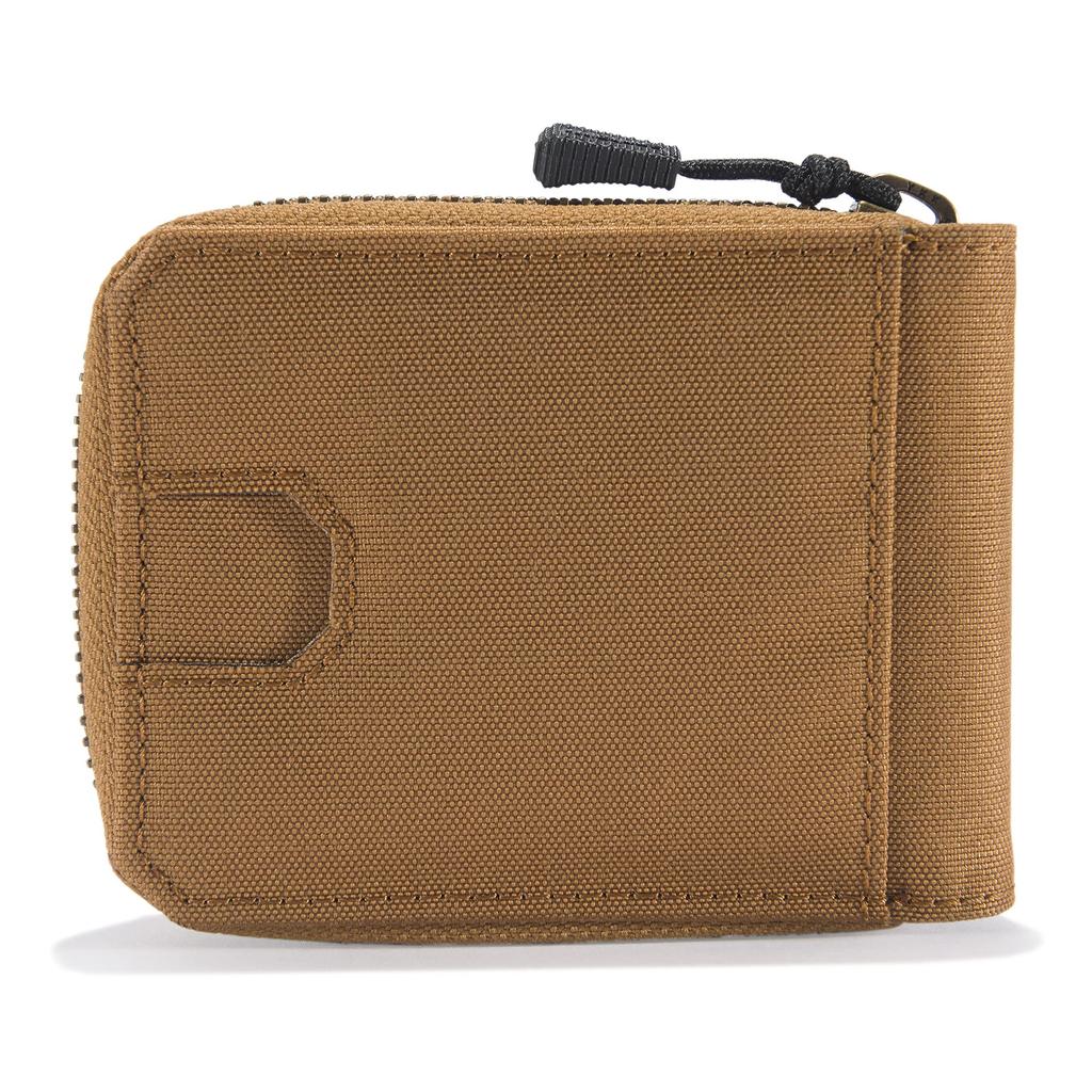 Carhartt Lässiges Canvas Reißverschluss Langlebiger Reißverschluss Carhartt Einheitsgröße Herren Geldbörse, Geldbörse, Braun,