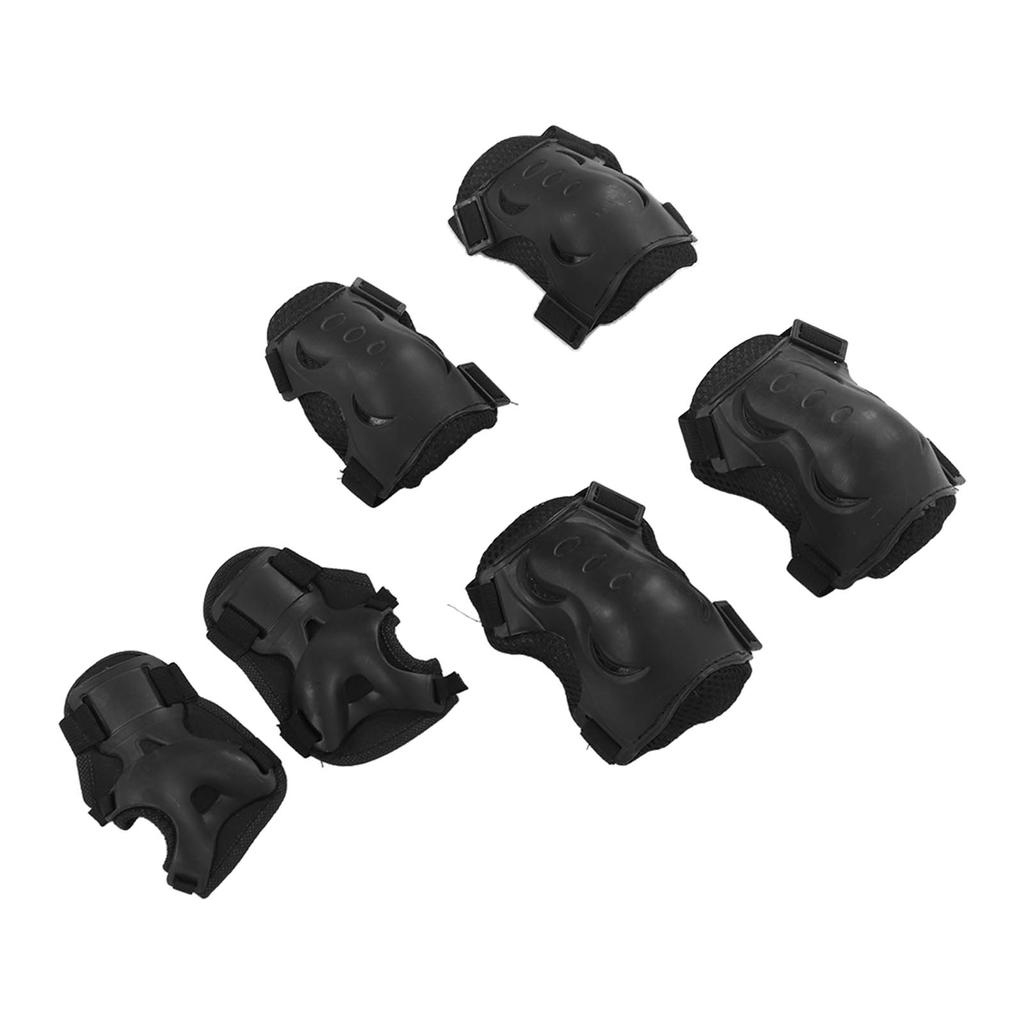 Kids Protective Gear Skateboard Pads Set Knee Elbow Pads Handguard with Carrying Mesh Bag for Roller Skates Sports