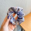 Korean Style Spring/Summer Floral Intestine Hair Scrunchie for Women – Elegant Ponytail Tie and Mori Girl Accessory.