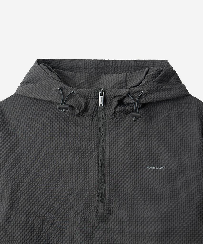 Node Labs Dev:5 Lightweight Hoodie Anorak_Dark Gray