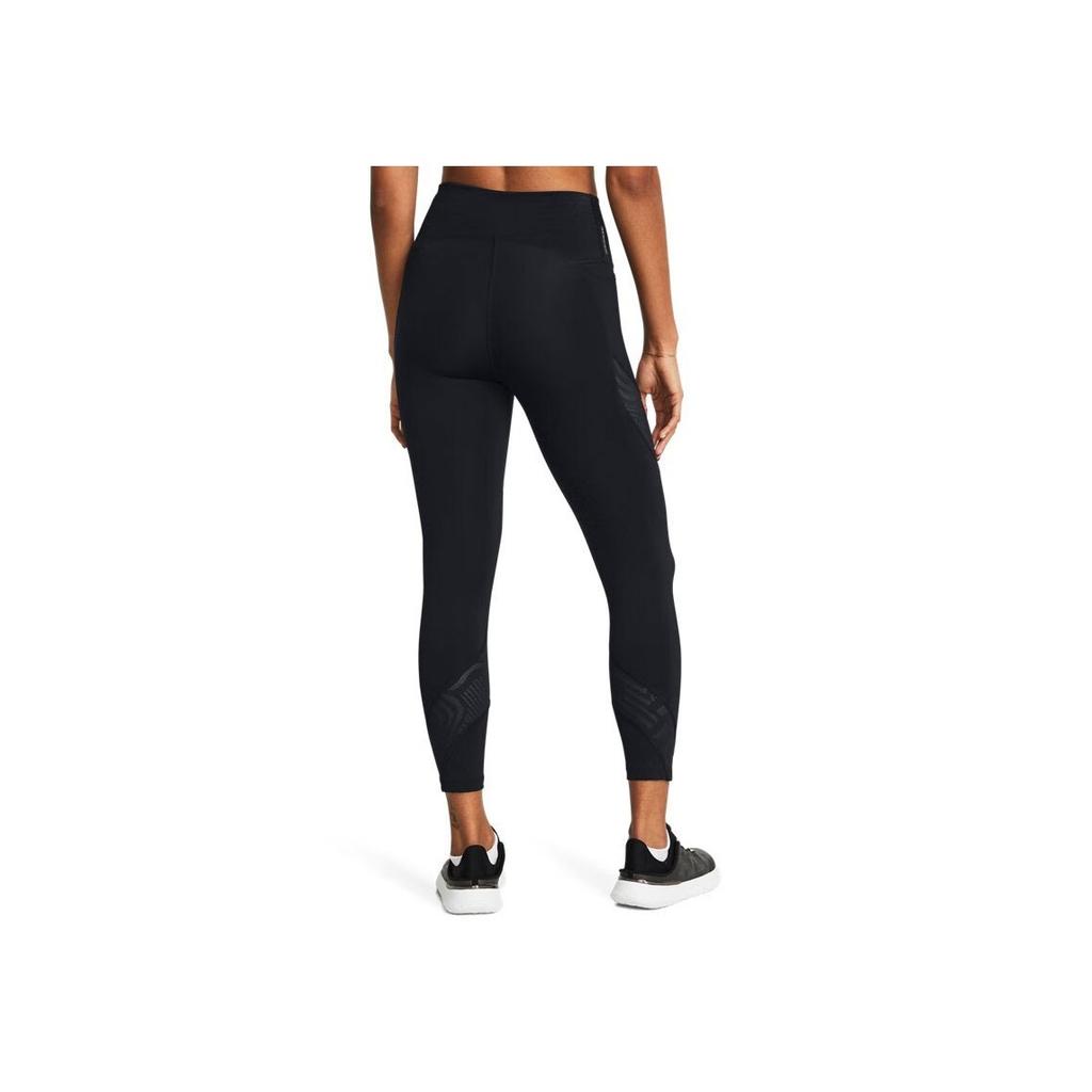 Under Armour Rush Vanish Elite Vent Solid Training Tights Women Bottoms Black 1383553-001