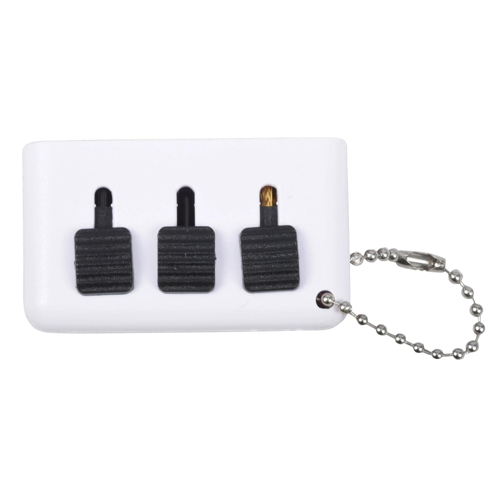 

The Golf Club Three-in-One Cleaning Brush combines wire bristles, nylon bristles, and a cleaner for deep and effective cleaning One Size белый