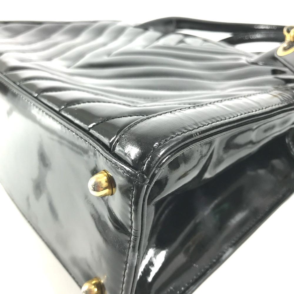CHANEL vintage V-Stitch 2WAY Bag Cocoball Shoulder Bag Hand Bag Tote Bag