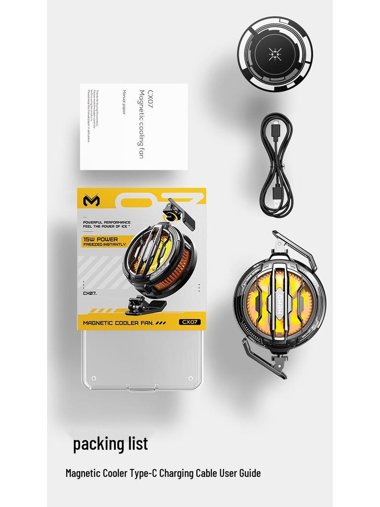 Mi Mo CX07 Magnetischer Handykühler & Rückclip - Universelle Halbleiter-Gefriertechnologie