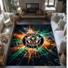 Venezia FC Football Print Crystal Velvet Rug, Comfortable Water Absorbent Non Slip Indoor Floor Carpet