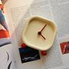 Cute Minimalist Desktop Clock for Living Room and Bedroom Decor Wooden Table Clock Gift for Boys and Girls