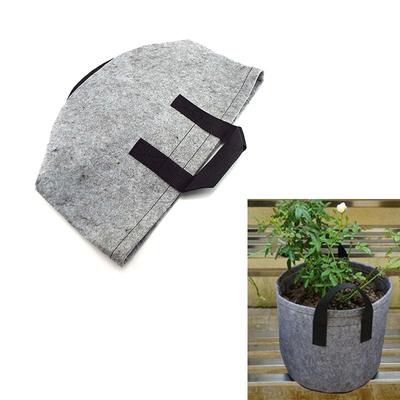 2 γαλόνι Plant Grow Bag Garden Planting Bag with Handle Growing Box Vegetable Potato round Pot Container Indoor Outdoor
