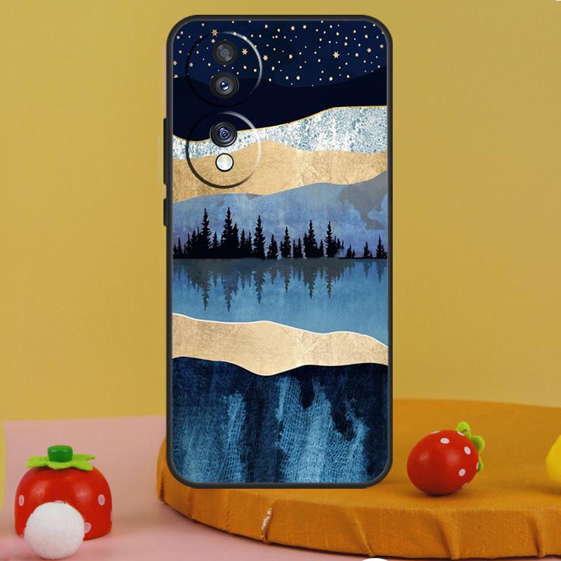 

Star Lake Mountain Case For Honor 200 Pro X9c X9a X8a X7a X6a X7 X8 X9 X8b X9b 50 70 90 Magic 6 5 Lite Cover Honor X6