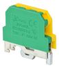 Yellow-green Protective Threaded Connector ZUO-4/35