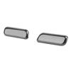 Pair of Headlight Washer Nozzle Cover Cap Crack Resistant Seamless Fit 8264A027 for Pajero Shogun 2006 To 2019