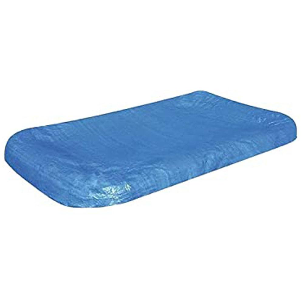 Swimming Pool Cover Windproof Pool Cover Pool Maintenance Outdoor Pool Cover Abrasion-Resistant For Square Pools 224x154x25cm