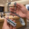 LED Display Neckband Headset Stereo Sound Bluetooth Earphone New In Ear Headset  Gamer