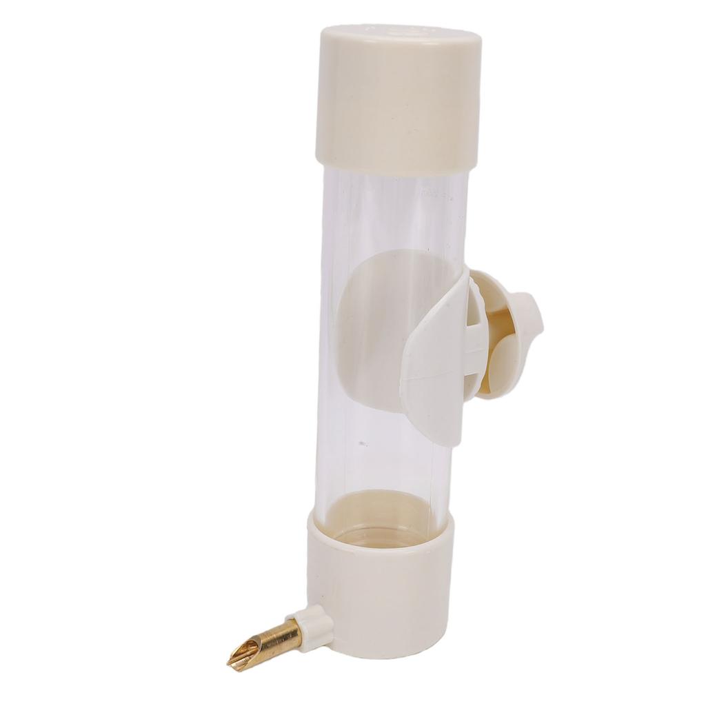 Bird Water Dispenser Easy to Refill Leakproof Automatic Parrot Water Feeder for Cockatiel Bird Cage 200ml