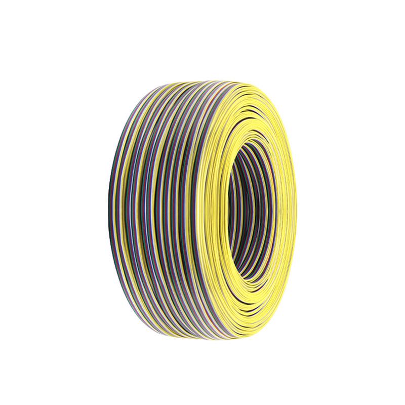 US Standard Certified 1007 RGB LED Strip Ribbon Cable - Colorful Stranded Wire for Electronic Products