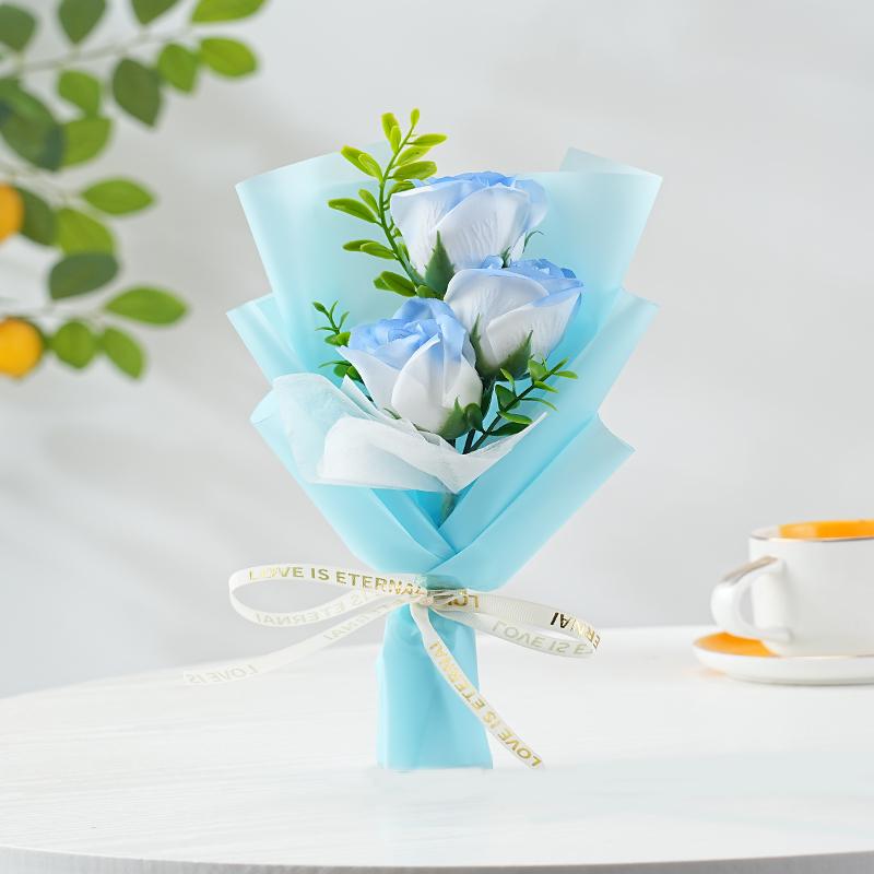 Scented Soap Rose Bouquet: Perfect Gift for Mother's Day, Valentine's, Birthdays - Ideal for Girlfriends, Moms, Besties, Teachers.