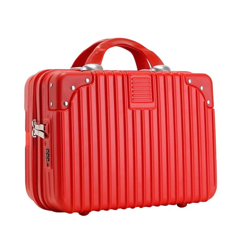 Women's Portable Makeup Tote with Lockable Storage and Carry-On Luggage Option