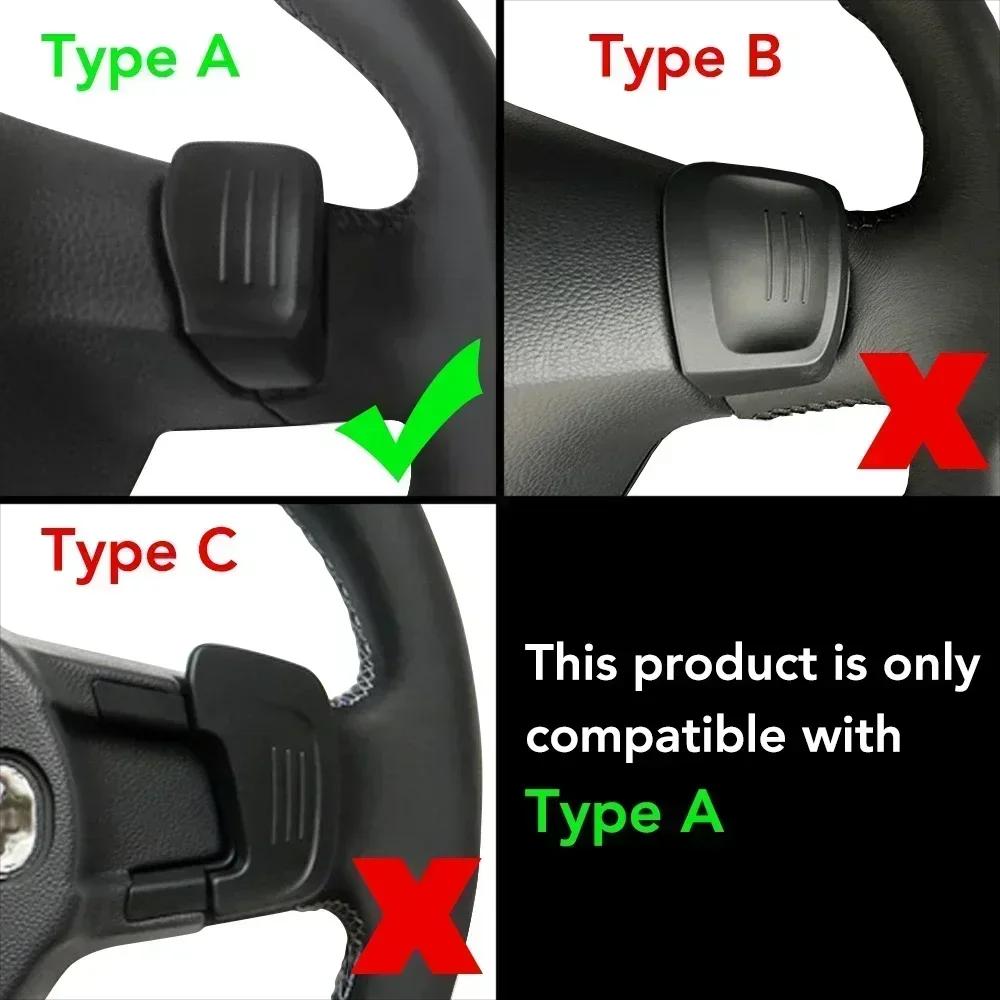 2026 Hot For Volkswagen VW Steering Wheel Paddle Extension Shift Cover For VW Golf 5 6 MK6 GTI R Jetta MK5 Passat B6 B7 CC Polo 