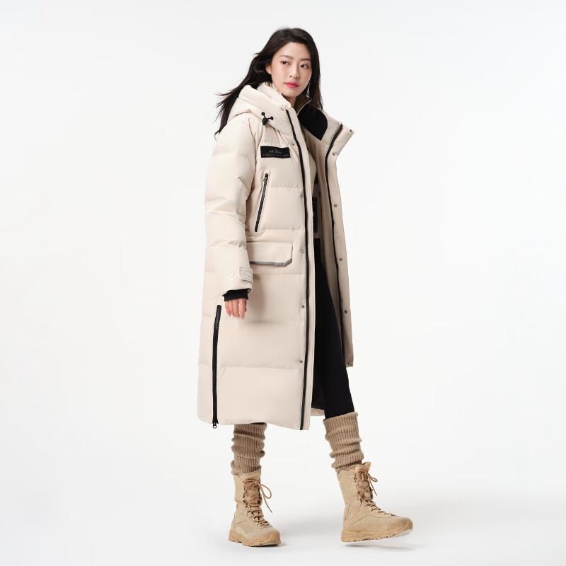 Tanboer Unisex Long Goose Down Jacket TB245820