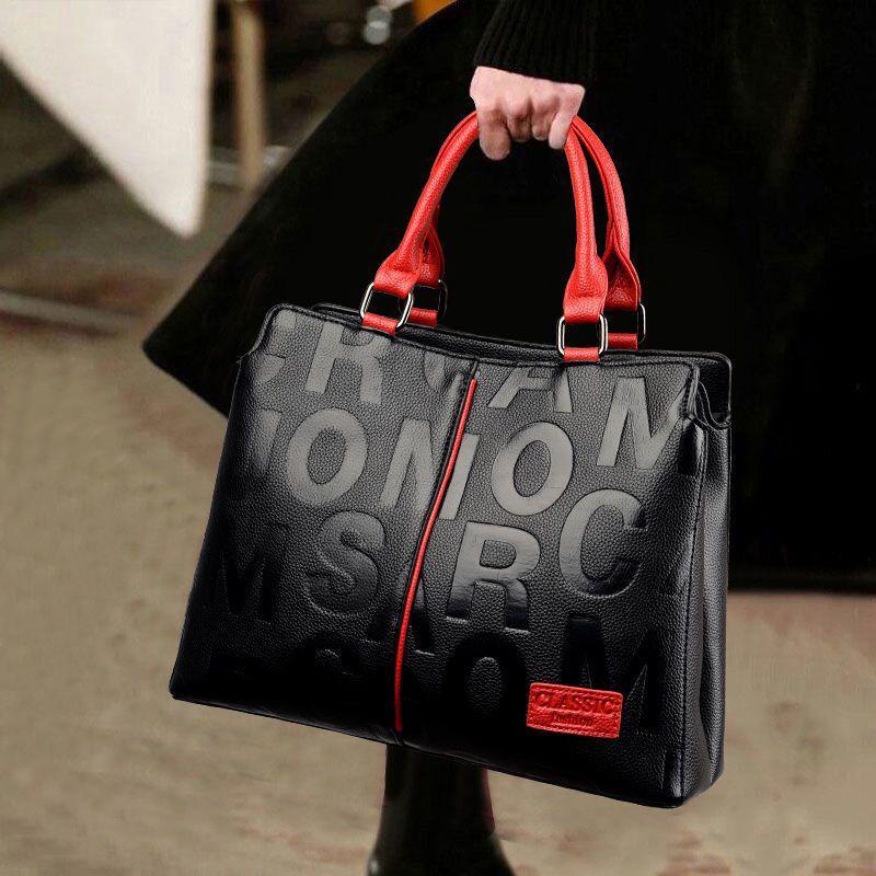 2023 Classic Genuine Leather Handbag - Fashionable Shoulder & Crossbody Bag for Women